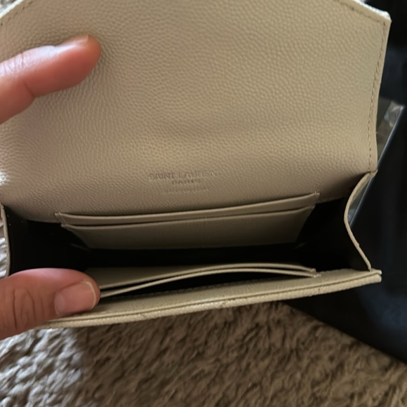 Saint Laurent small matelasse small envelope wallet - Picture 3 of 3